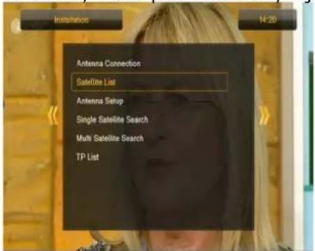 Ferguson Ariva 53 - List des satellites - 1