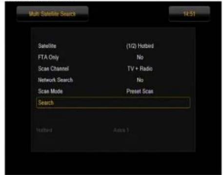 Ferguson Ariva 52E - Recherche satellite multiple - 3