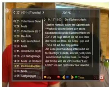 Ferguson Ariva 203 - Désactiver le mode mémoire tampon (timeshift) au moyen du bouton STOP. - 4