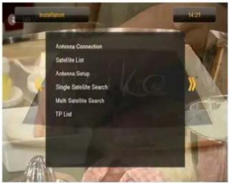 Ferguson Ariva 103 - Menu principal - 1