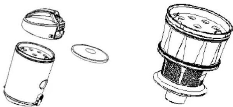 PROLINE BL8070 - De filter reinigen - 1