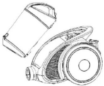 PROLINE BL8070 - Emptying the Dust Tank - 1