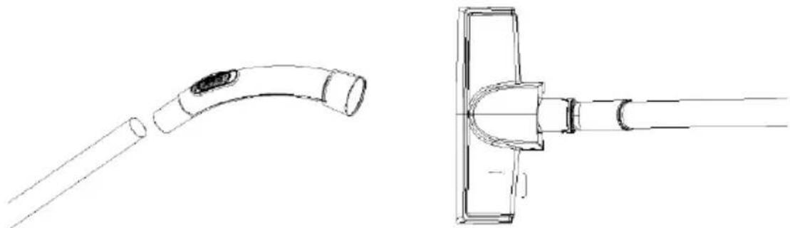 PROLINE BL8070 - De buizen en accessoires aansluten - 1
