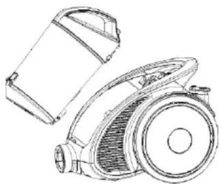 PROLINE BL8070 - De stofbak leegmaken - 1