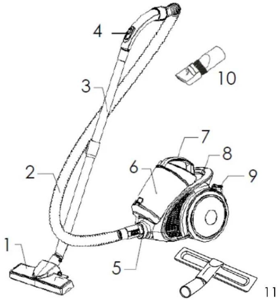 PROLINE BL8070 - PARTS - 1