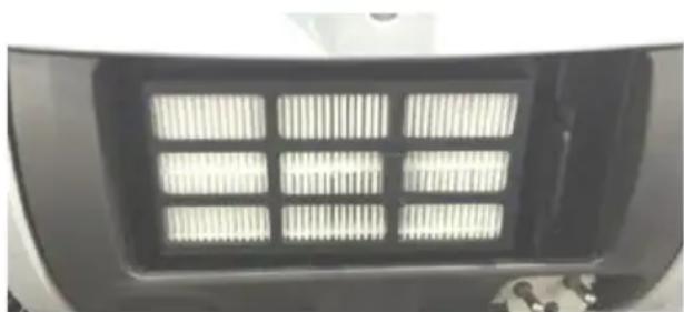 PROLINE BL8070 - Nettoyage du filtré de sortie d'air - 2