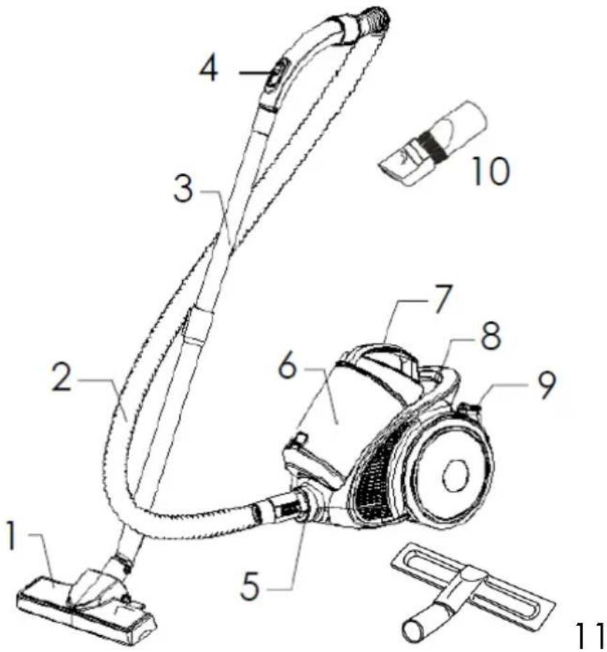 PROLINE BL8070 - DESCRIPTION DES PIECES - 1