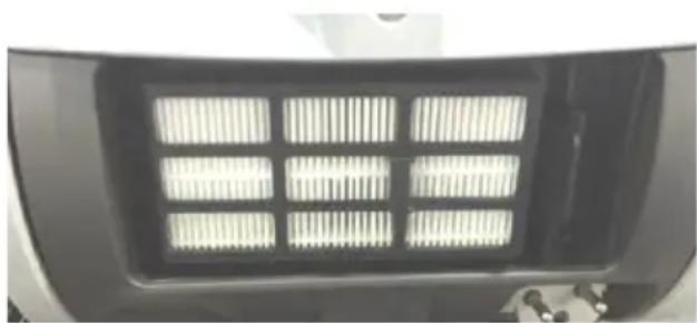 PROLINE BL8070 - Cleaning the air outlet filter - 2