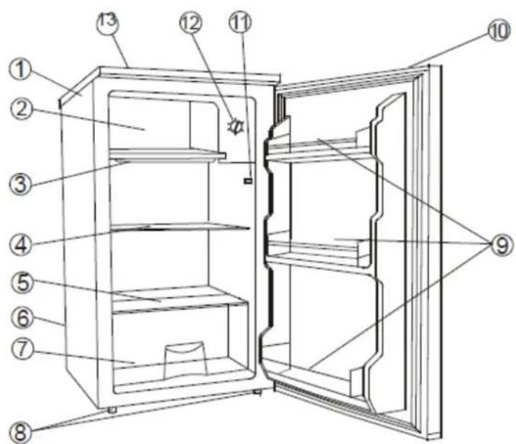 PROLINE PF90WAGL - IDENTIFICATIONDESPIECES - 1