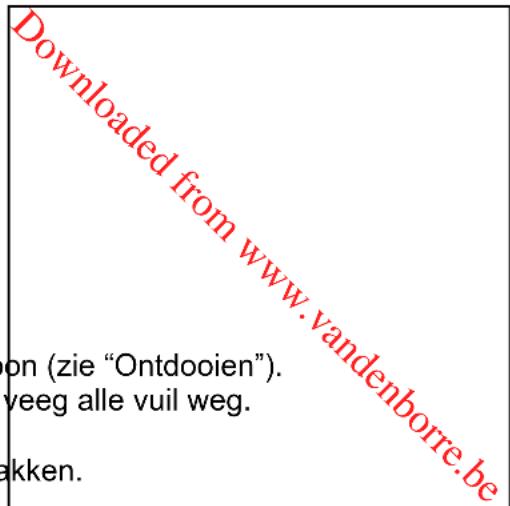 PROLINE PF85GWA - Wanner de ijskast voor een langereperiode uitgeschakeld blijft - 2