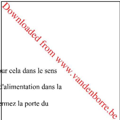 PROLINE PF85GWA - Remplacement de I'ampoule - 1