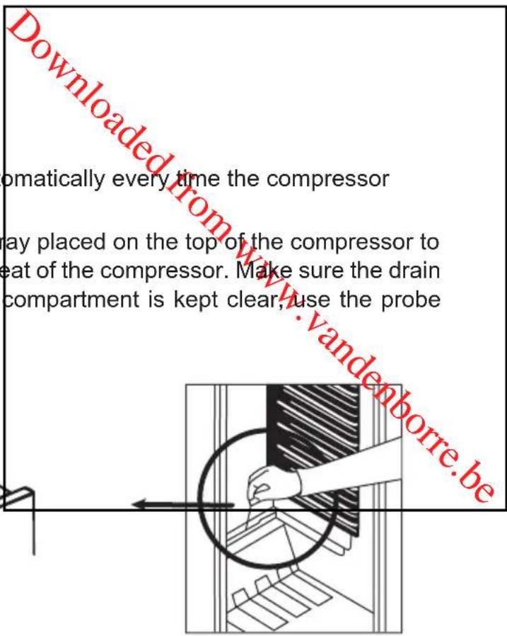 PROLINE PCI300GE - Refrigerator defrost process - 2