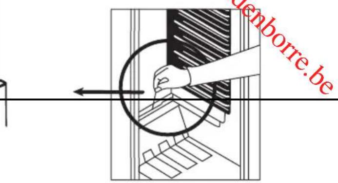 PROLINE PCI300GE - Processus de degivrage du réfrigérateur - 2