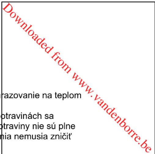 PROLINE PBF55W - ROZMRAZOVanie MRAZENYCH POTRAVIN - 1