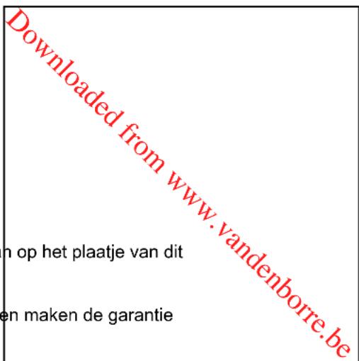 PROLINE PBF55W - BELANGRIJKE VEILIGHEIDSINFORMATIE - 1