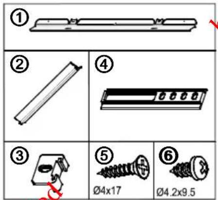 PROLINE FRI2400PW1 - Instructions de montage - 1