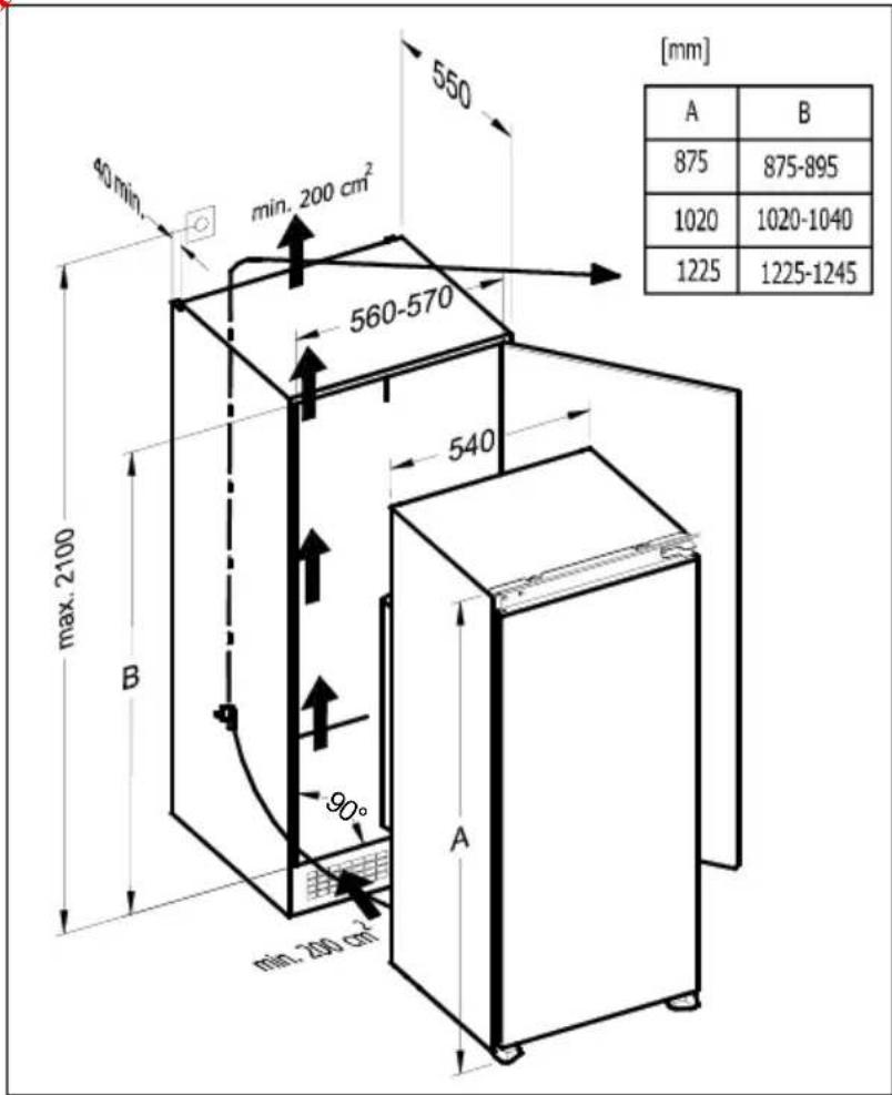 PROLINE FRI2400PW1 - Installation instructions - 3