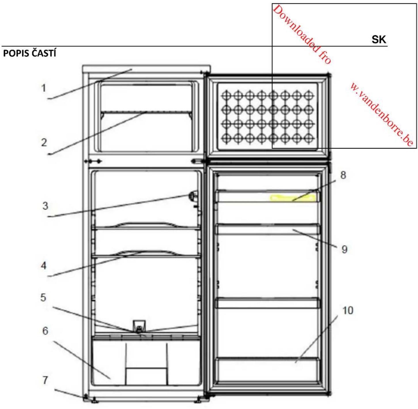 PROLINE DD220E1 - Nakup mrazeného jidla - 1