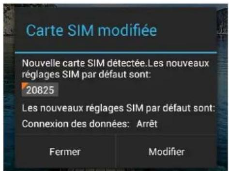 STOREX Sphone DC35G - Gestion de la CARTE SIM - 1