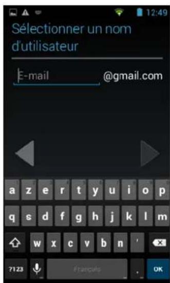 STOREX Sphone DC35G - Ajouter un COMPTE e-mail - 5