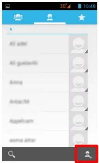 STOREX Sphone DC35G - Ajouter un contact - 2