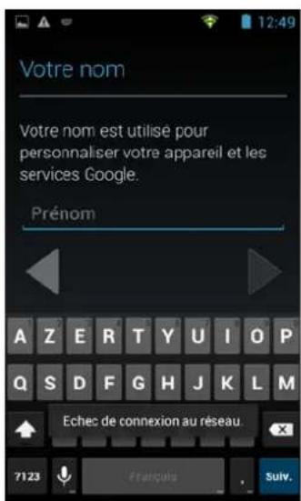 STOREX Sphone DC35G - Ajouter un COMPTE e-mail - 4