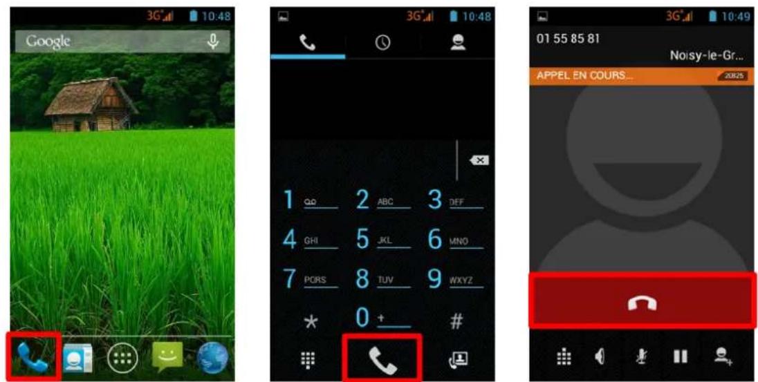STOREX SPhone DC40G - PASSER UN APPEL - 1