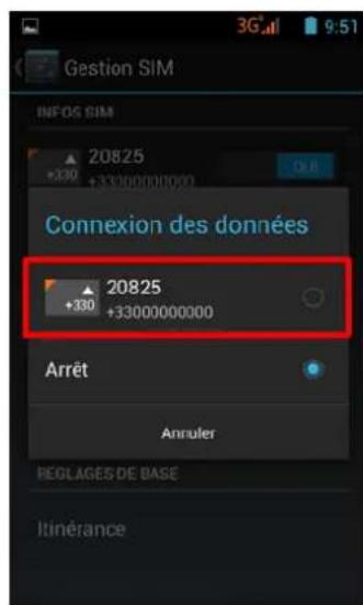 STOREX SPhone DC40G - CONNEXION 3G - 3