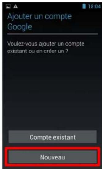 STOREX SPhone DC40G - AJOUTER UN COMPTE E-MAIL - 3