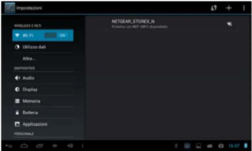 STOREX EZee Tab 7Q 13S - IMPOSTAZIONI - 1