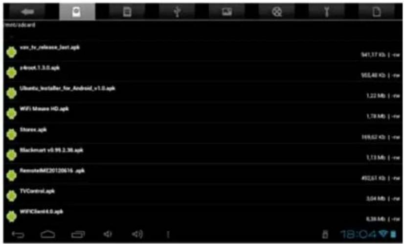 STOREX EZee Tab 7D 13S - INSTALLER UNE APPLICATION - 1