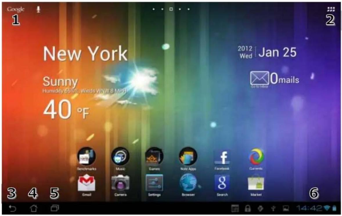 STOREX EZee Tab 702 - HOME PAGE - 1