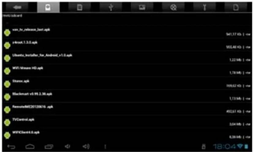 STOREX EZee Tab 1003 - INSTALLER UNE APPLICATION - 1