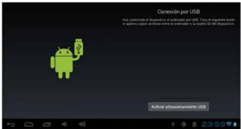 STOREX EZee Tab 1003 - CONEXION DE LA TABLET A SU PC - 5