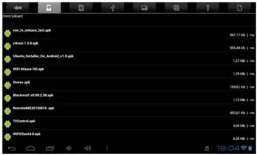 STOREX EZee Tab 1003 - INSTALL AN APPLICATION - 1