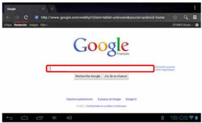 STOREX EZee Tab 1003 - SURFING ON INTERNET: - 1