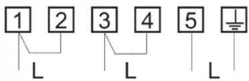 BOMPANI BO647 - SCHEMA DI COLLEGAMENTO CONNECTION DIAGRAM - 2