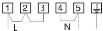 BOMPANI BO653 - SCHEMA DI COLLEGAMENTO CONNECTION DIAGRAM - 1