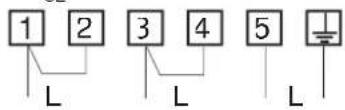 BOMPANI BO653 - SCHEMA DI COLLEGAMENTO CONNECTION DIAGRAM - 2