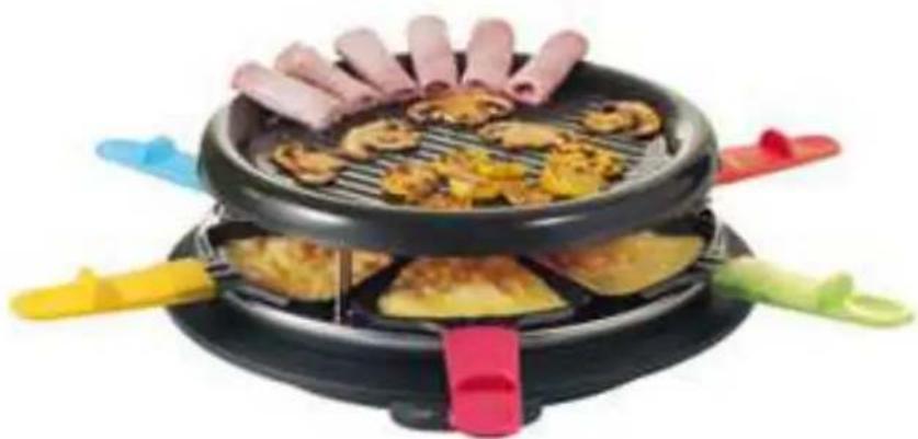 DOMOCLIP DOM198C - Set à raclette - 1