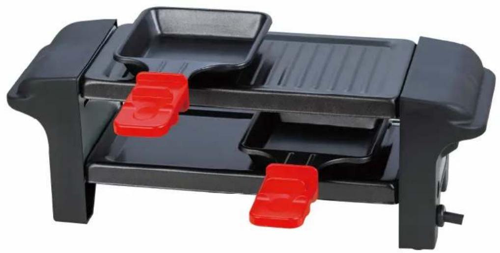 DOMOCLIP DOC126 - SET RACLETTE ET GRILL 2 PERSONNES - 1