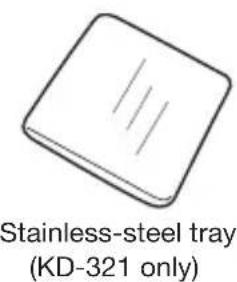 TANITA KD320 - NAMES OF PARTS - 2