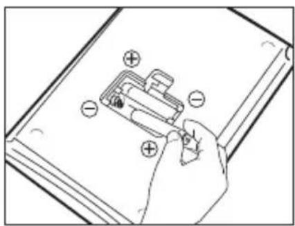 TANITA KD320 - Battery Placement - 2