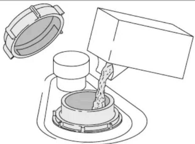 Novamatic GS 927 I SILENCE - Pour réapprovisionner, procédez comme suit : - 1