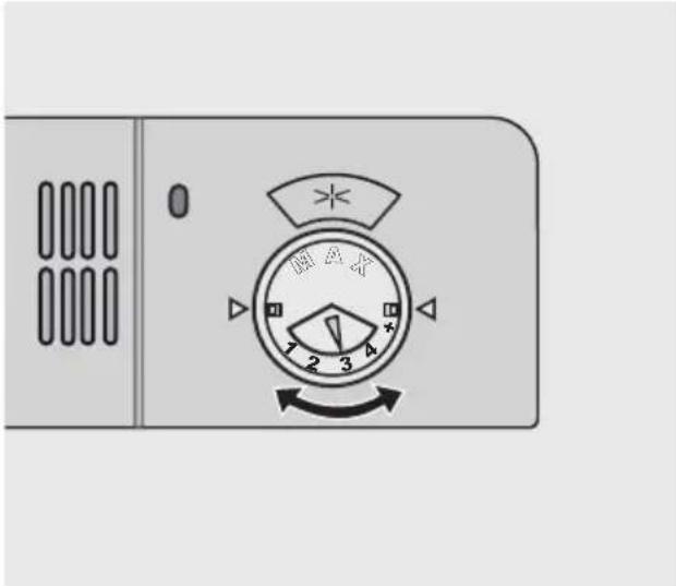 Novamatic GS 927 I SILENCE - Réglage de la dose de liquide de rincege - 1