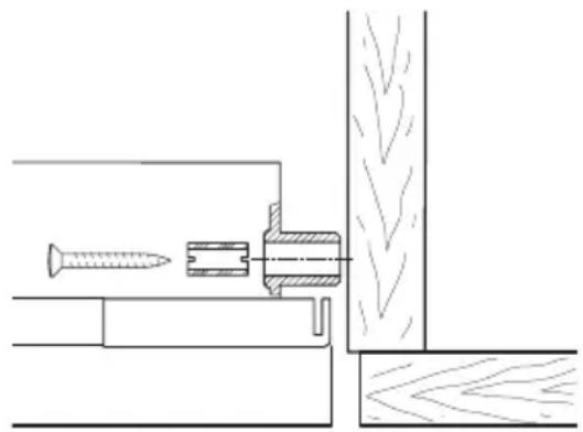Novamatic GS 927 I SILENCE - Fixation de l'appareil aux unités adjacentes - 1