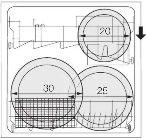Novamatic GS 927 I SILENCE - Réglage de la hauteur du panier supérieur - 3