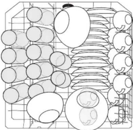 Novamatic GS 927 I SILENCE - Panier supérieur - 1