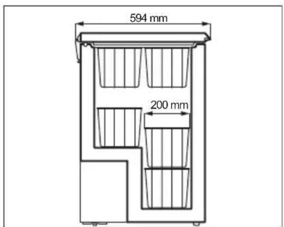 Novamatic OKO 1020.2IB - Storage baskets - 2
