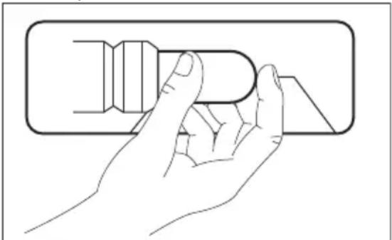 Novamatic SO 1840IB - Sostituzione della lampadina - 2
